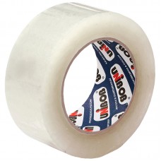 Лента упаковочная 48мм*132м, 45 мкм,  прозр., UNIBOB 600