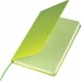 Ежедневник недатированный, Attache, А5, 136 листов, салатовый/зелёный, с фиксирующей резинкой