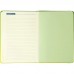 Ежедневник недатированный, Attache, А5, 136 листов, салатовый/зелёный, с фиксирующей резинкой