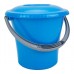 Ведро Martika Либерти 5 л, с крышкой, голубое