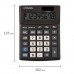 Калькулятор настольный CITIZEN CMB801BK, МАЛЫЙ (137x102 мм), 8 разрядов, двойное питание