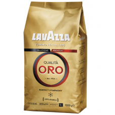 Кофе в зернах Lavazza "Qualita Oro", натуральный, 1000 г, вакуумная упаковка