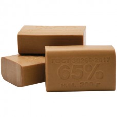 Мыло хозяйственное 65%, 200 г, Меридиан, без упаковки
