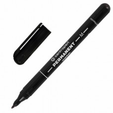Маркер перманентный CENTROPEN 2846, ЧЕРНЫЙ, тонкий наконечник, 1 мм