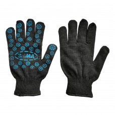 Утепленные рабочие перчатки зимние, с ПВХ покрытием